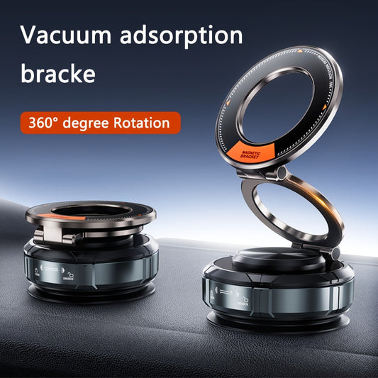 Magnetic Car Phone Holder 22 N55 Magnets 2400gf Force & 78LB Suction – 360° Adjustable Aluminum Alloy Mount with Cooling Vent Design | Compatible with iPhone 16 Pro Max / 15 / 14 / 13 / 12 Plus