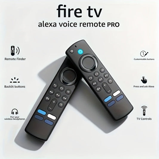 Alexa Voice Remote 6.0 for Fire TV Stick 4K – Backlit Buttons, Ergonomic Compact Design, Universal Smart Home Control, Voice Command, Works with Fire TV Stick, Fire TV Cube & All Fire TV Devices