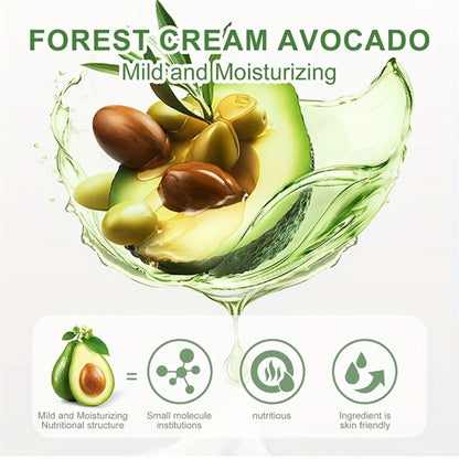 Three-Box Avocado-Print Under-Eye Patch Set with Green Individual Packs and Shea Butter Package Wording