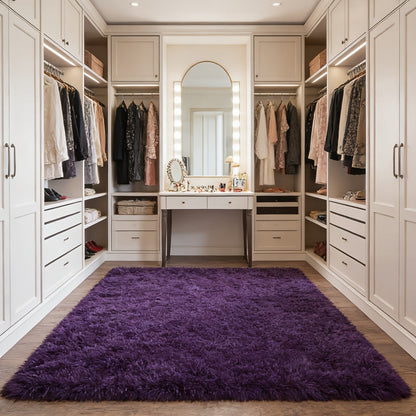 Area Rug Faux-Fur Tufted Collection at 650 g/m² with 22 Colors and Ten Retained Size Listings