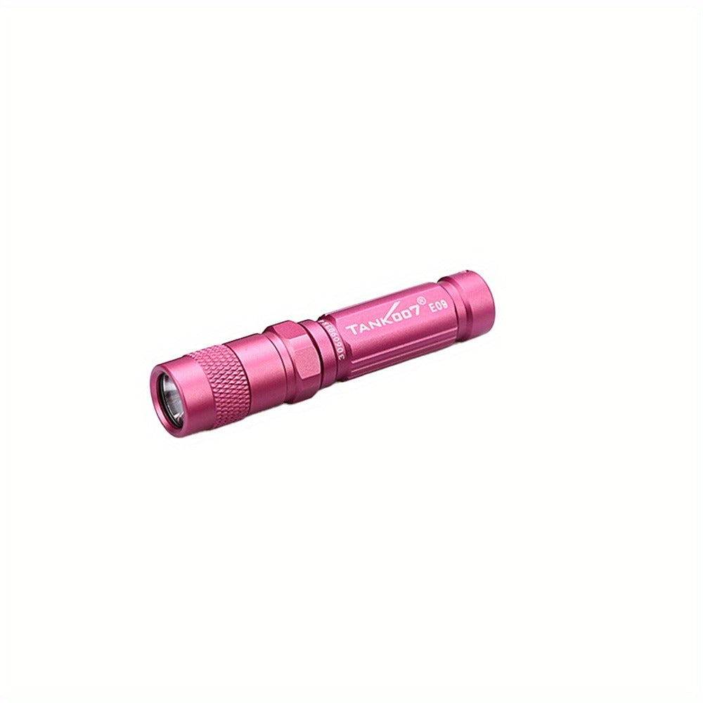 Flashlight Mini Keychain Pocket Light with Replaceable Battery in Gray, Pink or Black for Everyday Carry