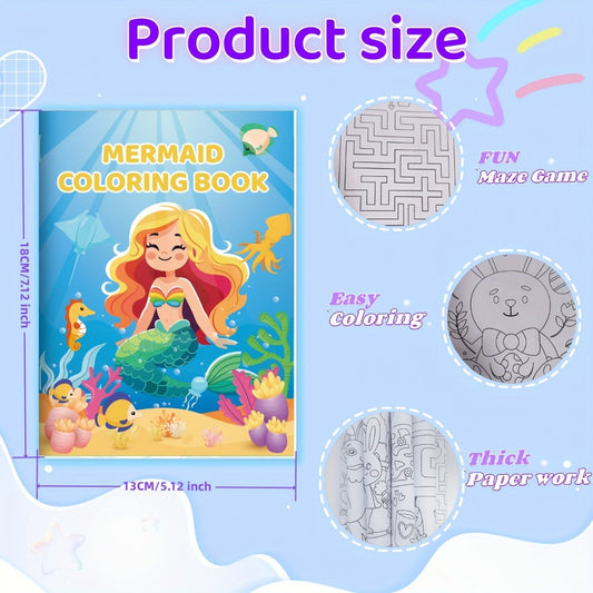 Bulk Coloring Books for Kids 26 Pack – Dinosaur Mermaid Animal Themes Party Favors Goodie Bag Stuffers for Birthday Classroom Halloween Easter Boys Girls Ages 3+ Screen-Free Gift Set