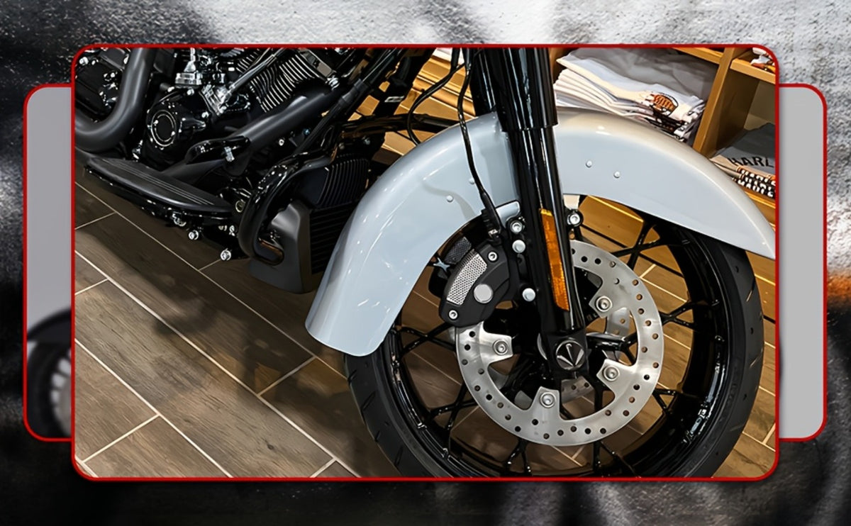 CNC Spike Motorcycle Front Axle Nut Covers Caps 3.6" – Fits Harley Touring Street Glide Road King Electra Glide Tri Glide 2008-Later, Black & Silvery