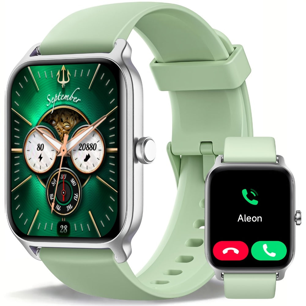 Smartwatch – with Built-in Alexa FAWEIO 1.8" HD Touch Screen, Bluetooth Calling, 100+ Sport Modes, Fitness Tracker Heart Rate Sleep…