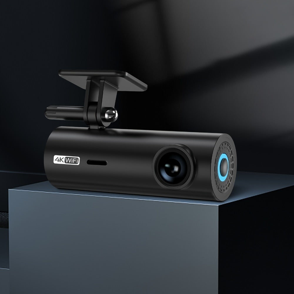 LF10 Dash Camera with 4K Label, WiFi App Control, Voice Prompt and Card Support Marking up to 256GB