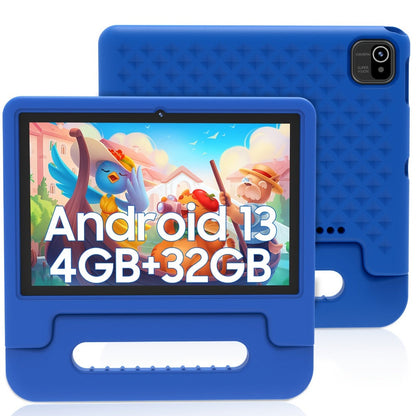 Kids Tablet 10.1 Inch with 6GB RAM, 64GB Built-In Storage, WiFi 6, 5000mAh Battery and Protective Case