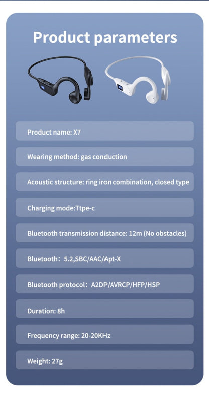 Open Ear Sports Headphones with Microphone 15-Hour Battery True Wireless Bluetooth Earphones for Running Exercising Cycling Gym Workout Awareness Mode