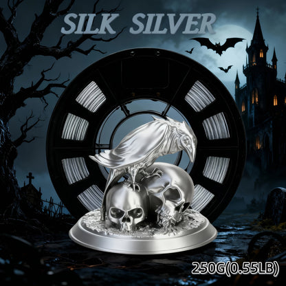 3D Printer Filament PLA 1.75mm 250g Finish Mix with Silk, Transparent and Solid Color Options