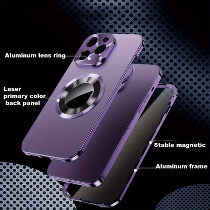 Two-Piece Privacy-Panel Magnetic iPhone Case with Camera Protection in 24 Model and Color Options