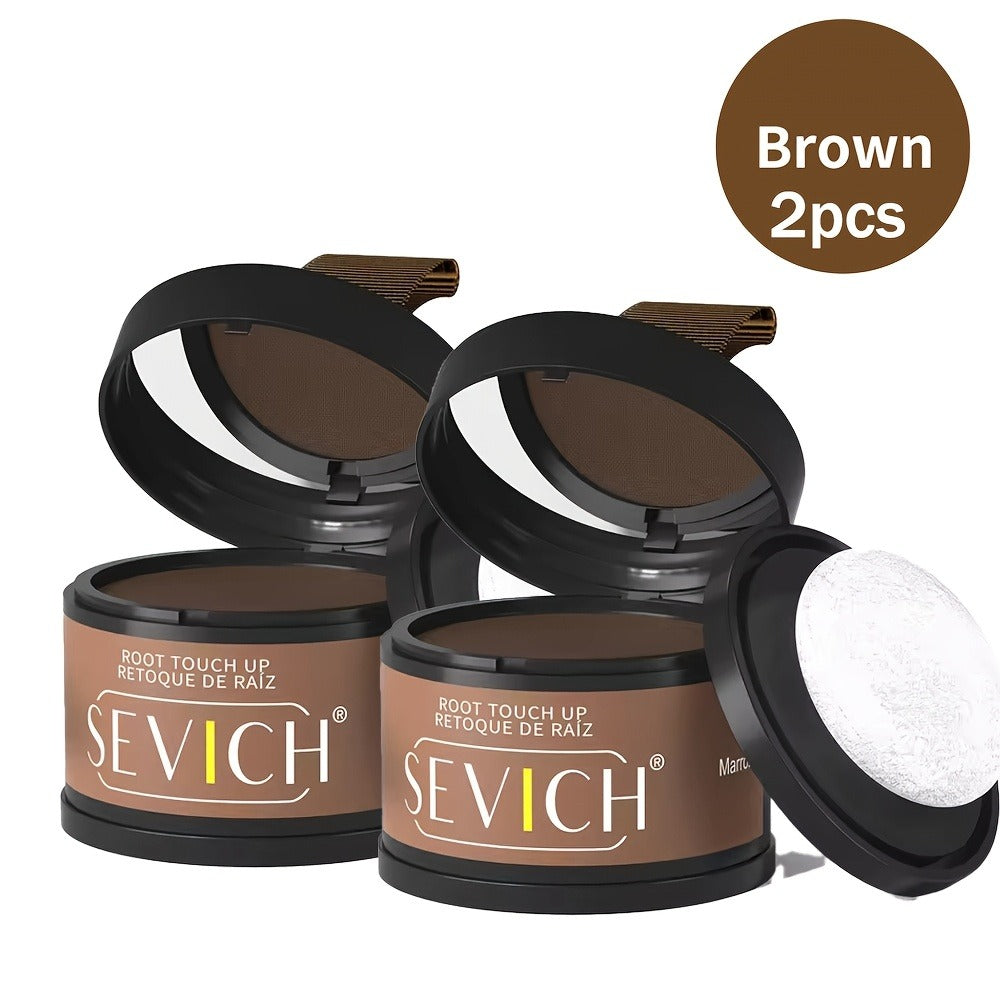 Root Touch-Up Hairline Powder Compact in Thirteen Shades with Exact Two- or Three-Piece Options