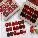 MORDDA Nine-grid Ankola Red 9-color full set
