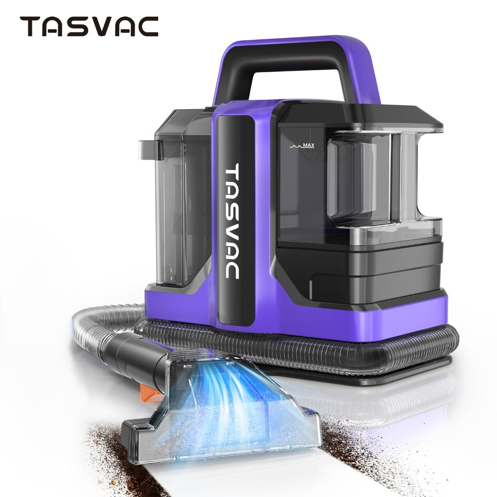 Portable Spot Cleaner for Carpet & Upholstery | Dual Brush Power Suction Stain Remover with Multifunctional Tools – Deep Cleans Sofa, Car Seats, Stairs & Pet Stains