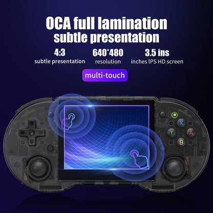 Handheld Game Console Anbernic RG353P with 3.5-inch IPS OCA Full-Lamination, Multi-Touch, 16GB+64GB Options, 3500mAh Battery, Android 11