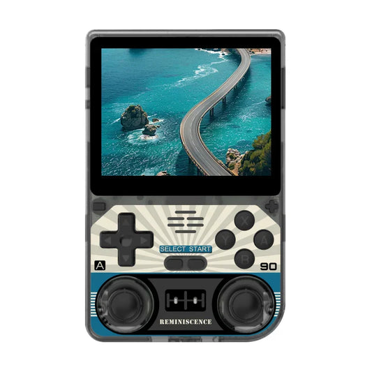Powkiddy V20 Handheld Game Console – 3.5" IPS Vertical 5000mAh 10-Hour Battery Dual TF Card Slots Linux Allwinner A133P Retro Gaming System Up to 256GB