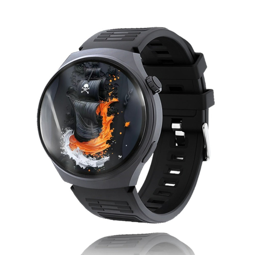 Smartwatch 2.01 Inch Round OLED Screen with 95% Ratio, Music Control and 300mAh Battery in Seven Styles