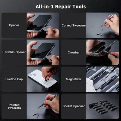 Precision Screwdriver Set 128/180 in 1, Magnetic Professional Repair Tool Kit for MacBook Laptop iPhone Xbox Game Console Tablet, Electric & Manual Versions Available