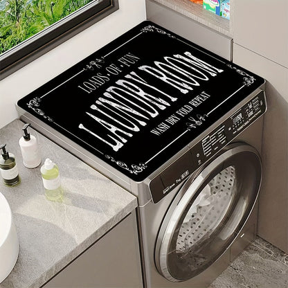 Kitchen Mat, 40x60cm Black Microfiber Dish-Drying and Laundry Counter Pad with Machine-Wash Care