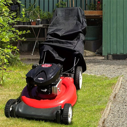 Push Lawn Mower Cover in Black or Green with Displayed 75.2 x 43.31 x 26.38-Inch Dimensions