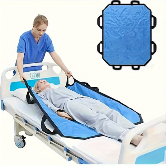 Waterproof Bed Positioning Pad for Patient Care – Easy Turn, Lift & Slide Transfer Sheet for Elderly and Disabled, Multifunctional Repositioning Aid
