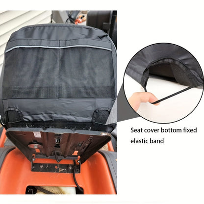 Lawn Mower Seat Cover Waterproof | Riding Mower Tractor Garden Outdoor