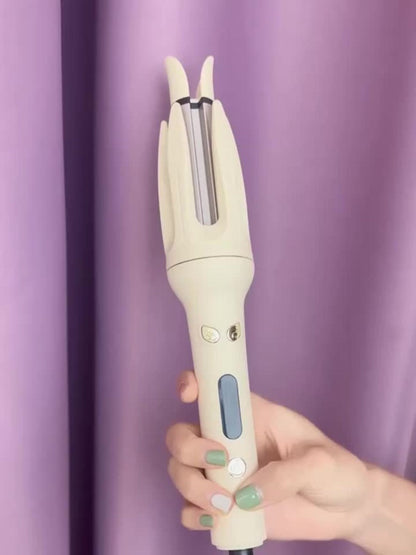 Automatic Hair Curler 28mm Barrel Negative Ion Technology 4 Temperature Settings Fast Heating Portable Travel Hair Curling Wand for Easy Curls Women Gift