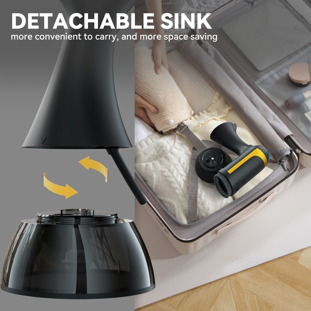 1100W Handheld Garment Steamer with 300ml Tank, Cleaning Brush and Four Color or Model Labels