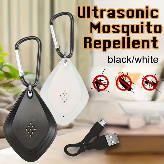 Ultrasonic Pest Repeller USB Mini – Sonic Insect Repellent for Mosquitoes, Fleas & Ticks, Portable Variable Frequency Device for Home, Camping, Travel & Garden
