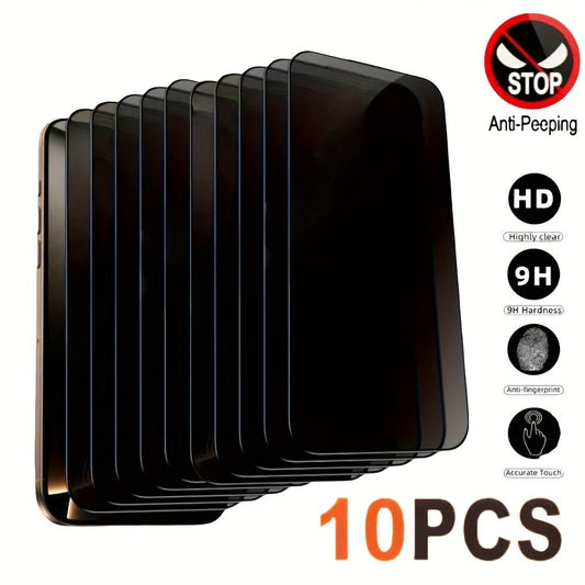 Screen Protector, Privacy Tempered Glass with 360-Degree Side-Angle Filter for 22 Selected iPhone Model Options