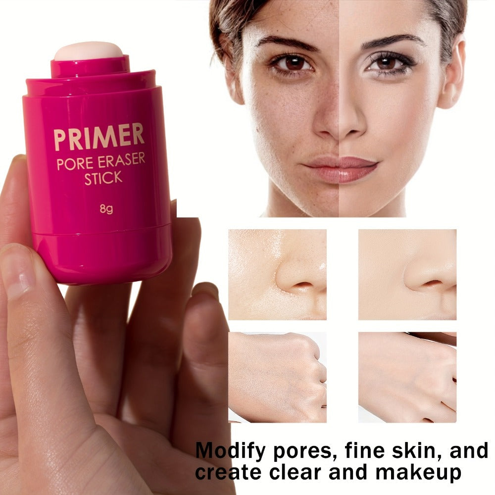 Pore Minimizer Face Primer Stick 2pcs Oil Control Long-Lasting Matte Finish Makeup Base – Lightweight Moisturizing Foundation Primer for Oily Combination All Skin Types Women