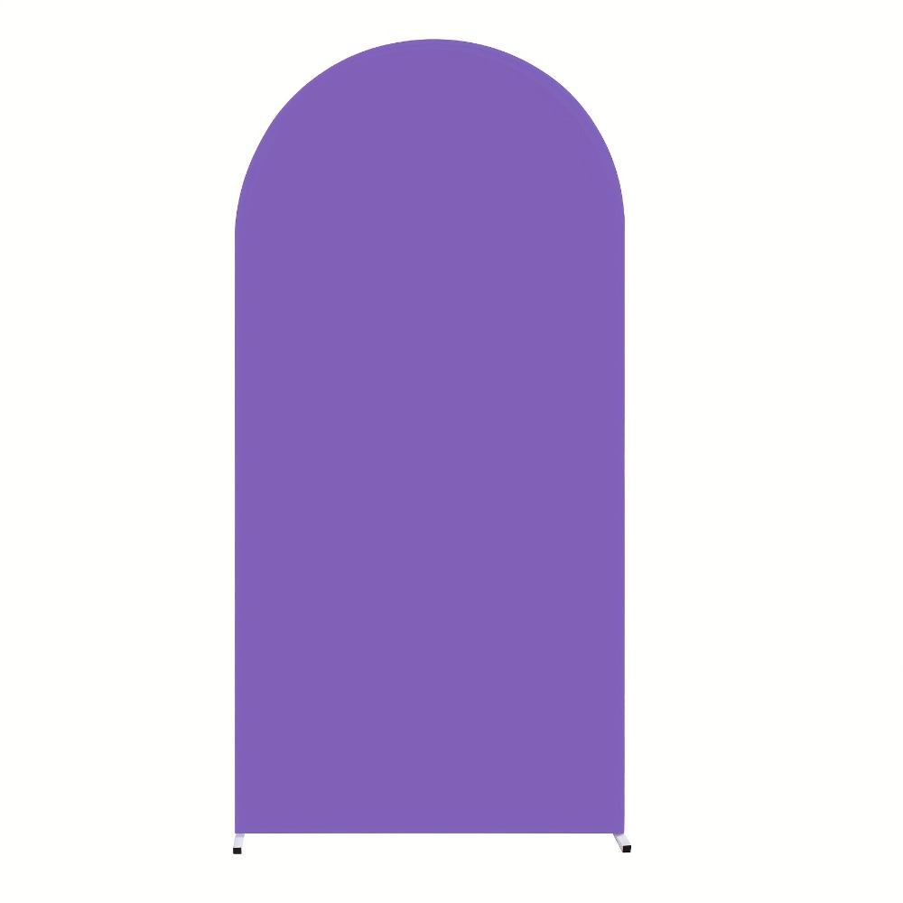 6FT Stretch Fabric Arch Cover with Bottom Zipper, 72 x 31.5-Inch Size and Eight Color Options