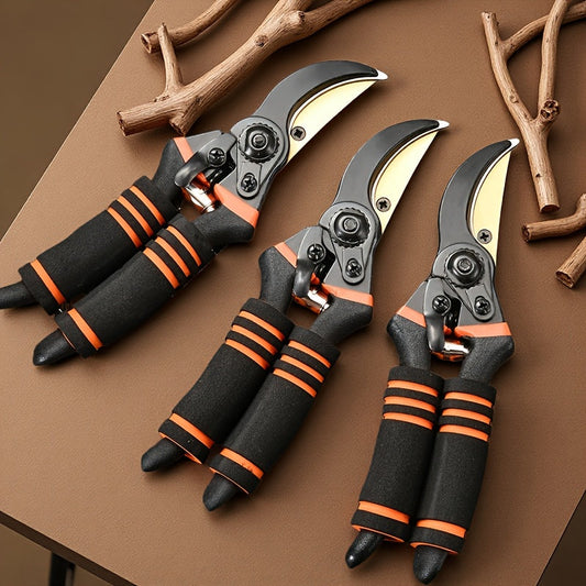 Pruning Shears Set | Heavy Duty Garden Scissors Spring Flower Branch