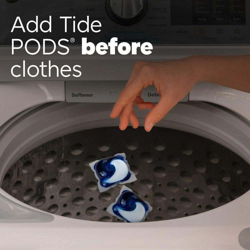 Tide PODS Spring Meadow Scent Laundry Detergent with 16 Pre-Portioned Pods in One Branded Bag