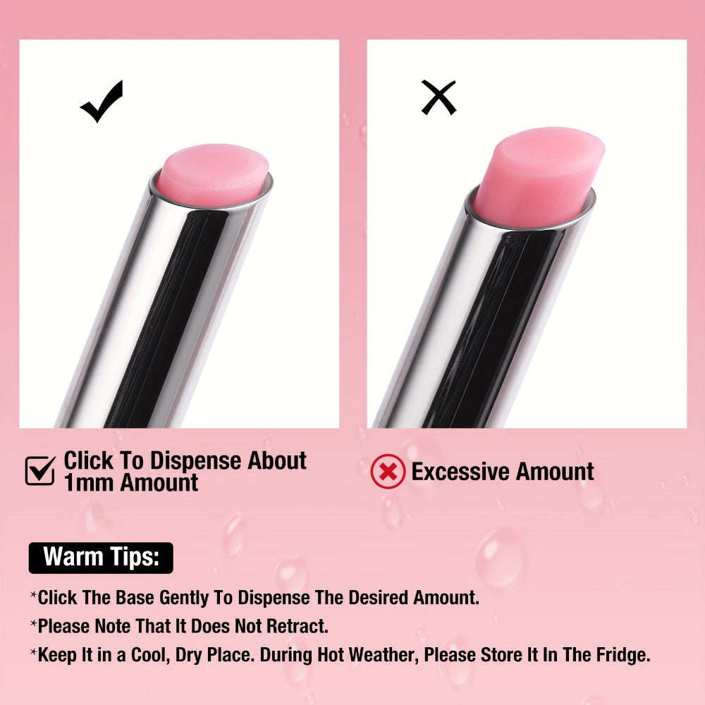 Four-Piece Moisturizing Lip Balm Set with Vitamin E and Plant Oils for an Everyday Lip Care Routine