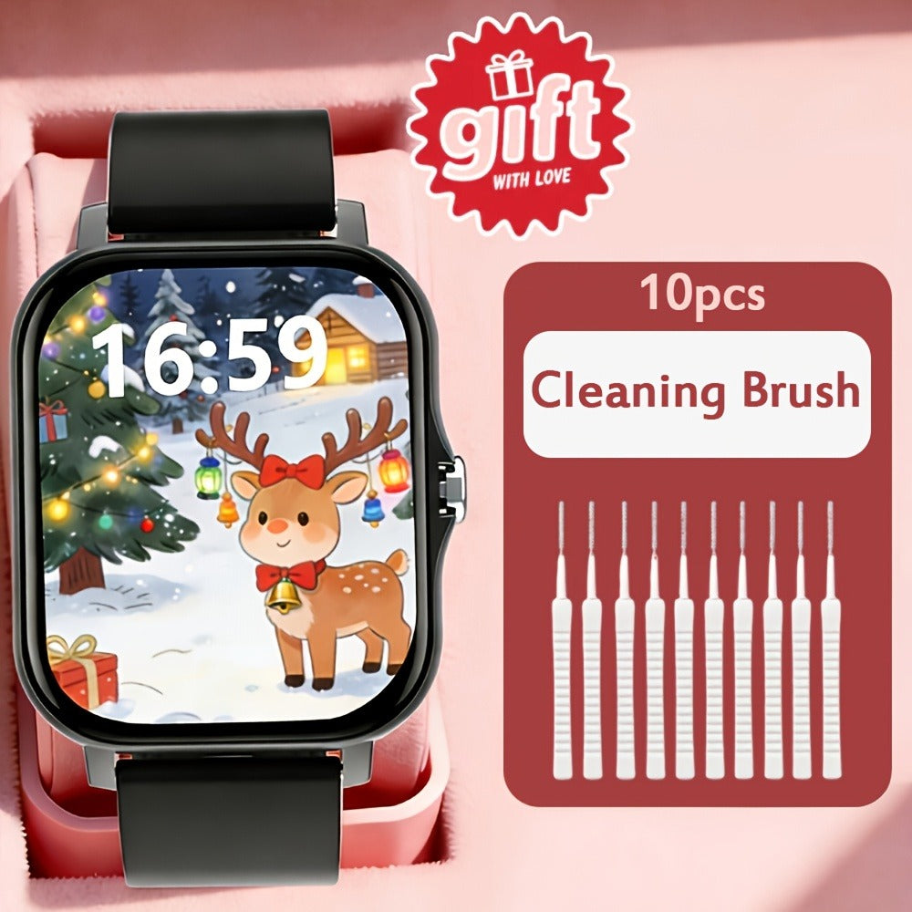 Smartwatch 1.83 Inch with Extra Strap Set, Wireless Calling, Sport Modes, Alarm and Pedometer