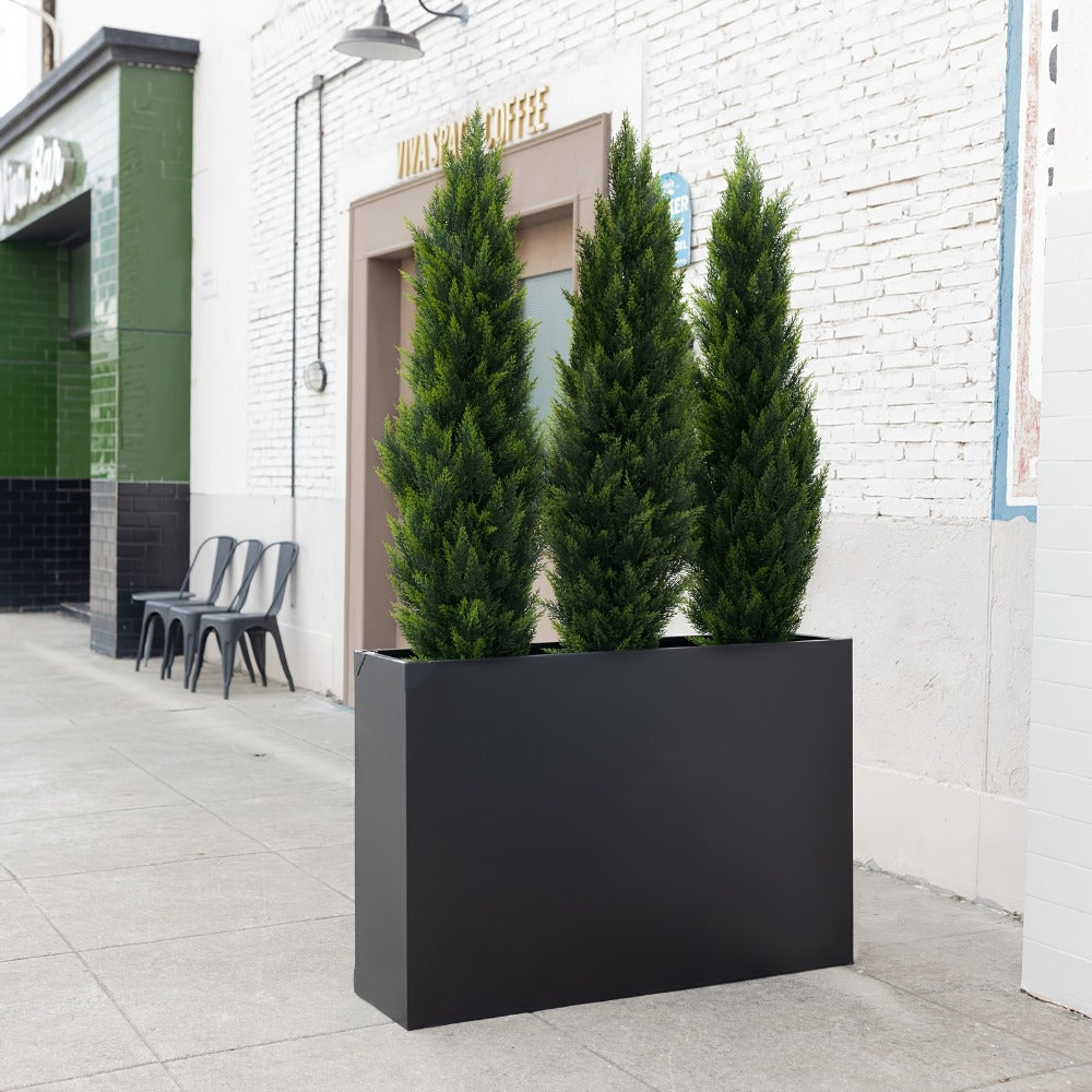 Artificial Cedar Topiary Trees in 2 or 3 Foot Heights with One- or Two-Piece Pack Checkouts