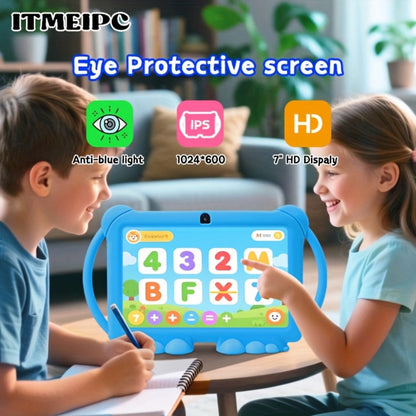 Android Tablet 7-Inch Kids Model with Android 14, WiFi 6, Parental Controls and Protective Case