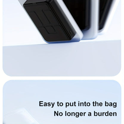 10000mAh Magnetic Power Bank with Folding Kickstand, Percentage Display and Multiple Charging Ports
