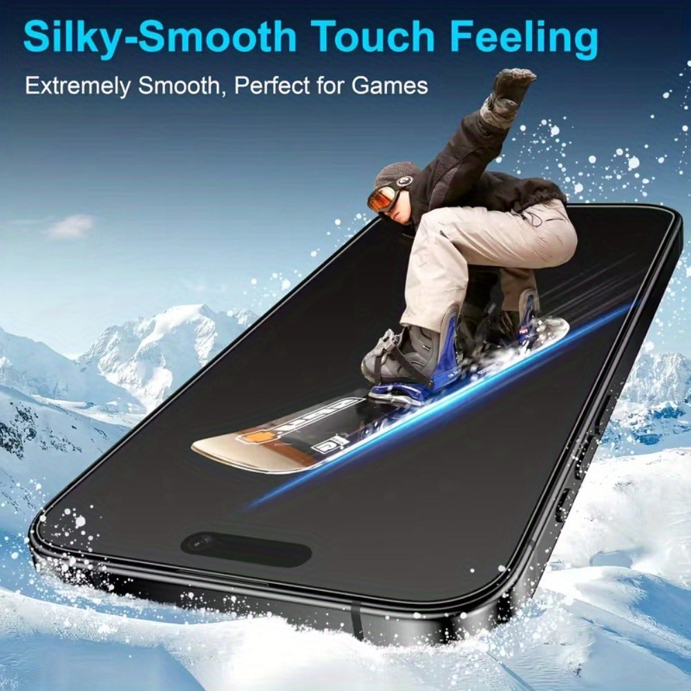 Screen Protector, Privacy Tempered Glass with 360-Degree Side-Angle Filter for 22 Selected iPhone Model Options