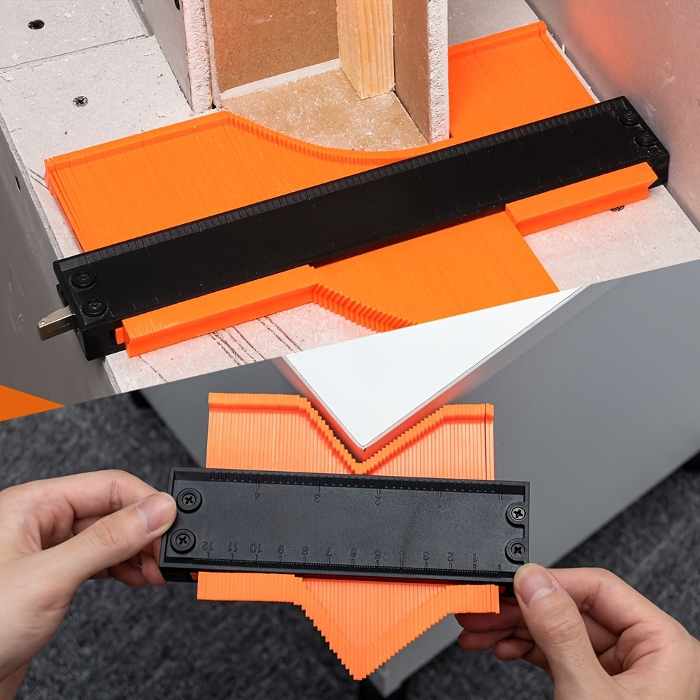 Two-Piece Contour Gauge Set with Locking Profile Duplicators in 6.5- and 11.5-Inch Size Options