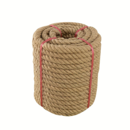 Manila Rope Natural Jute Twisted Hemp Rope for Entryways, Bedrooms and Living Spaces, with the Listed Configuration