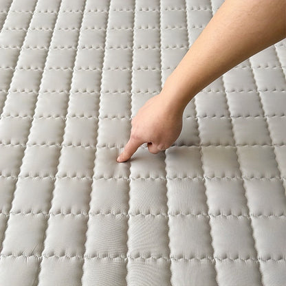 Channel-Quilted Fitted Mattress Protector in Six Colors and Full, Queen or King Size Options