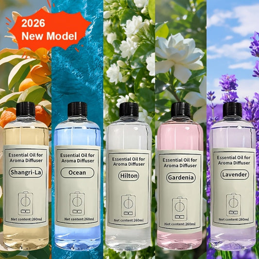 Aromatherapy Oil Refill 500ml Bottle with 10 Fragrance Options for Ultrasonic and Electric Diffusers