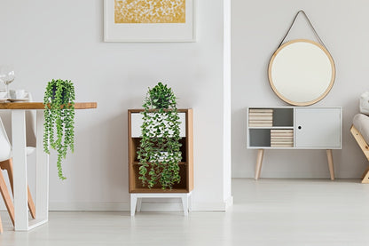 Hanging Artificial Greenery Vines in Eucalyptus, Fern and Mixed Styles with Six- or Eight-Pack Options