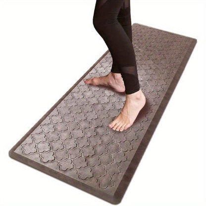 Anti-Fatigue Kitchen Mat Non-Slip Cushioned Standing Mat for Kitchen, Standing Desk, Sink & Laundry Room – Multiple Sizes & Colors