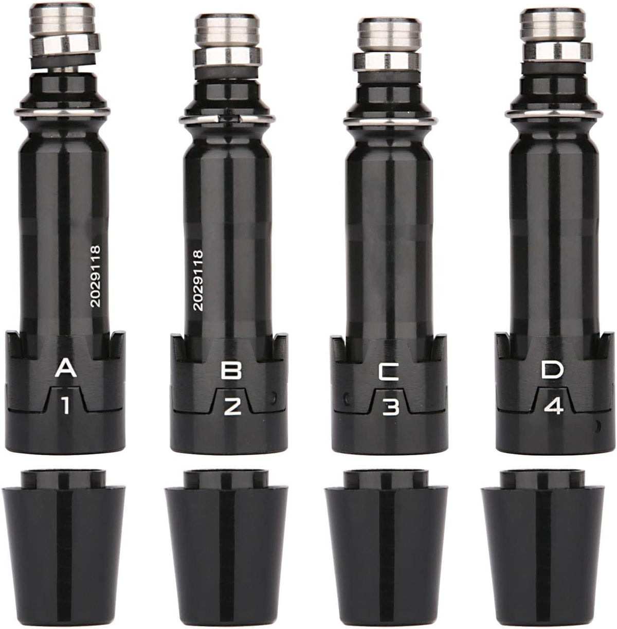 0.335-Inch Golf Driver Shaft Adapter Sleeve Two-Pack for Listed Titleist GT, TSR, TSi and TS Models