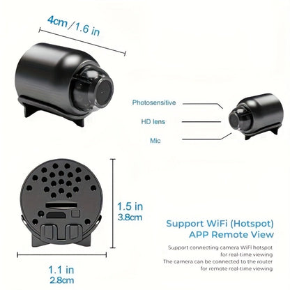 Indoor Security Camera 4-Pack with 1296P Video, Dual-Band WiFi, 360° Rotation and Two-Way Audio