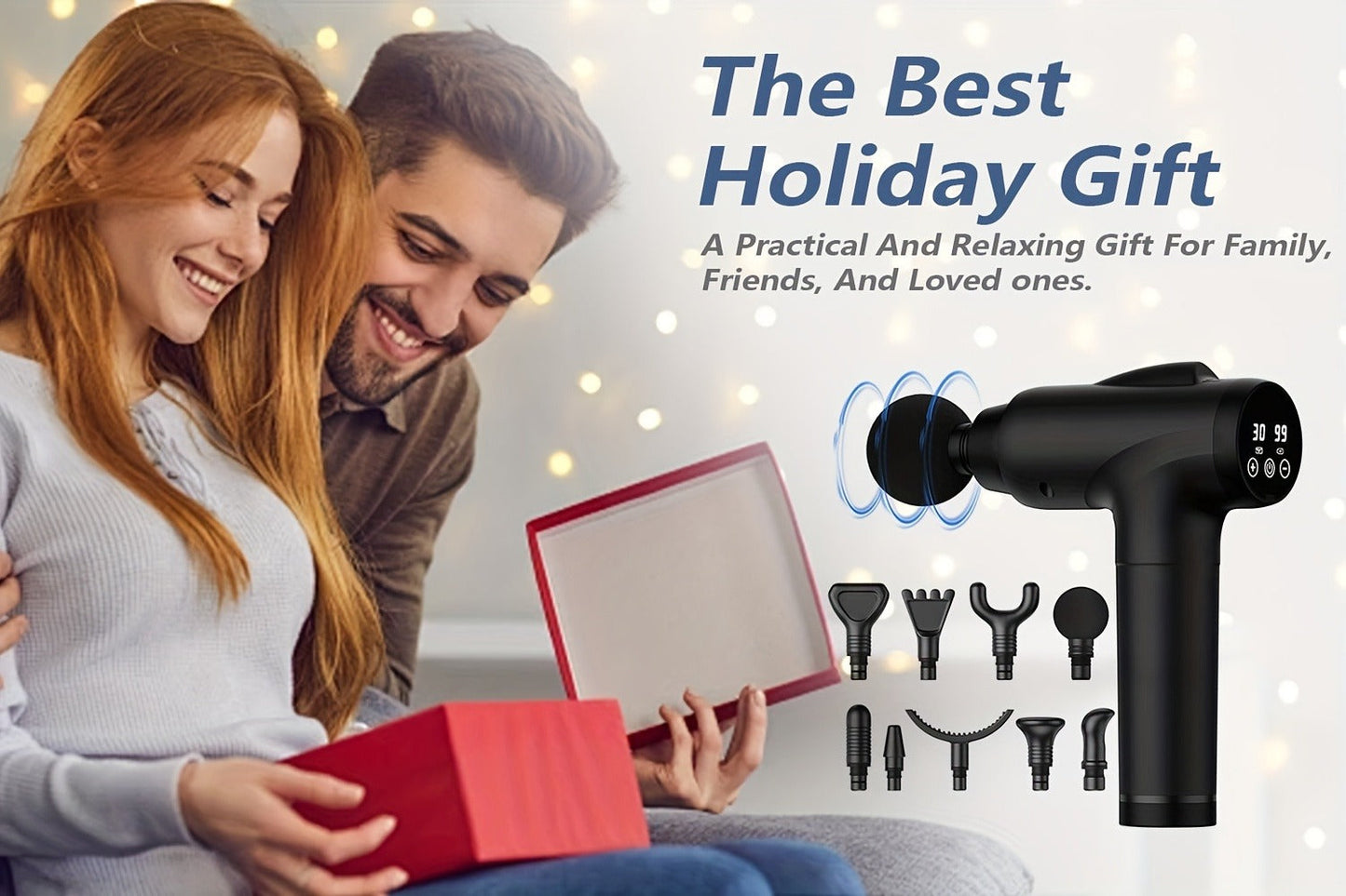 Handheld Massage Gun Collection with X6, M68-7 and X7 Model Labels in Black or Grey Finishes