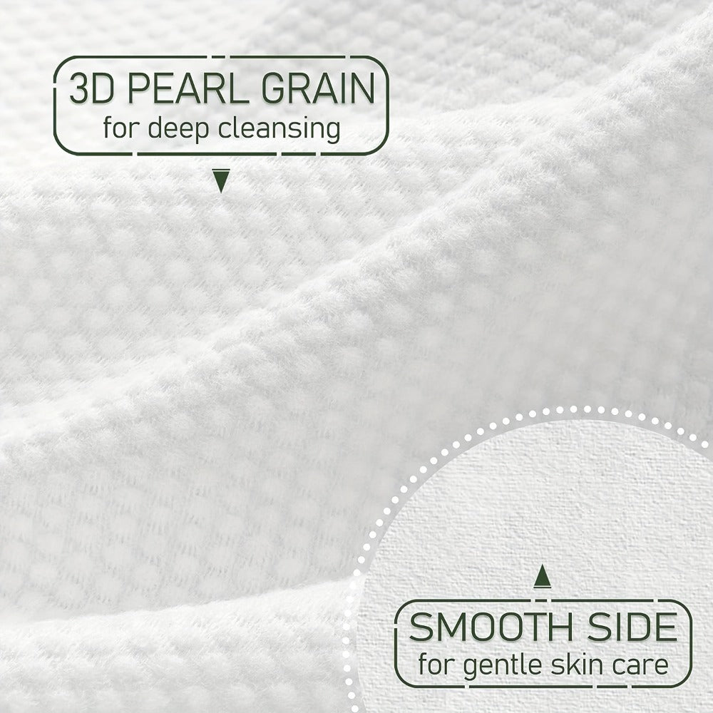 White Boxed Facial Cleansing Towels with 60 Sheets per Box in One- or Two-Box Checkout Options