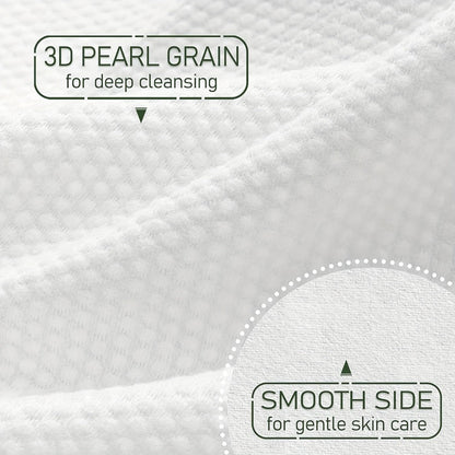 White Boxed Facial Cleansing Towels with 60 Sheets per Box in One- or Two-Box Checkout Options
