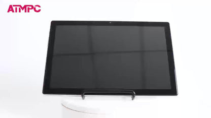 2-in-1 Tablet 10.1 Inch Android 14 12GB RAM 128GB ROM Octa-Core 5G WiFi 6 GMS Certified IPS 1280x800 Display with Keyboard Mouse Case Stylus USB OTG Dual Camera Portable Tablet PC Silver